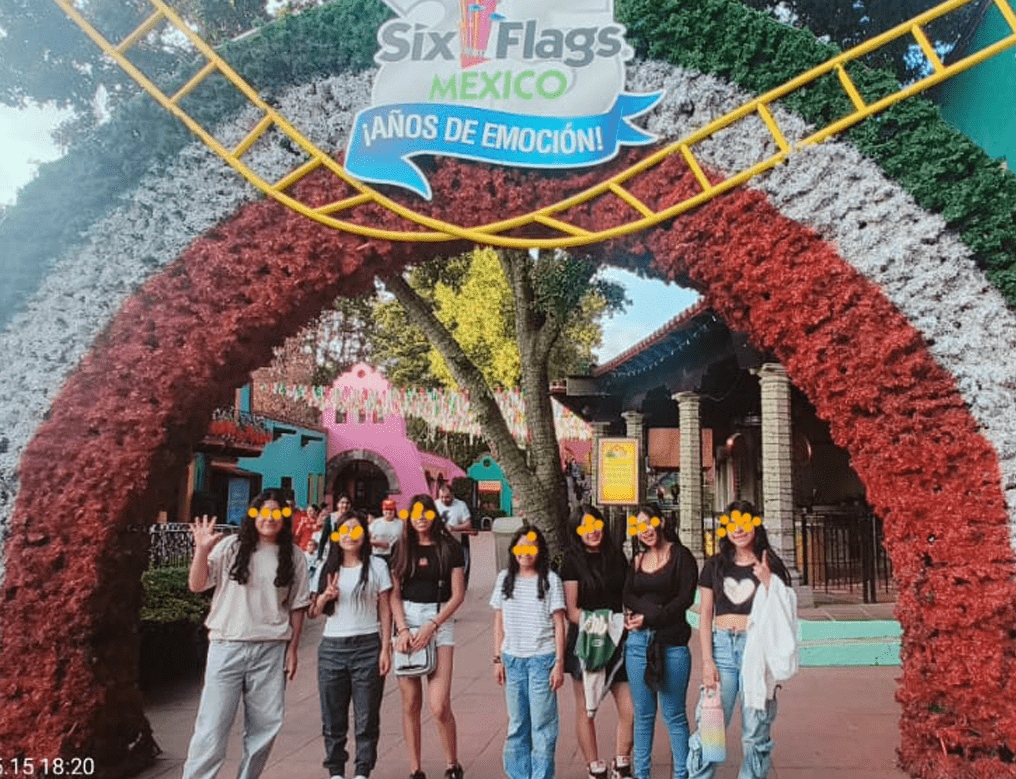 Six Flags México paseo grupal